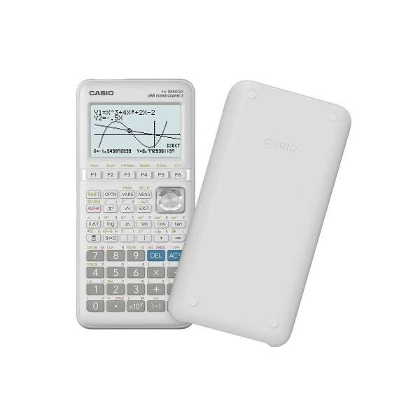 Wissenschaftlicher Taschenrechner von Casio FX-9860GIII mit Schutzdeckel
